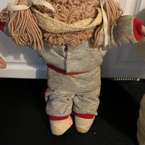 Cabbage Patch Kids Girl Jogger GREEN Eyes Vintage head #3 and #79 - Picture 2 of 4